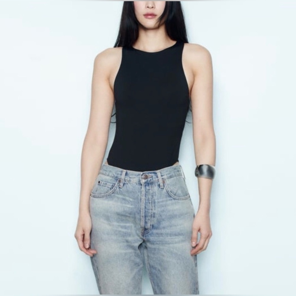 Zara high neck bodysuit - Picture 1 of 4